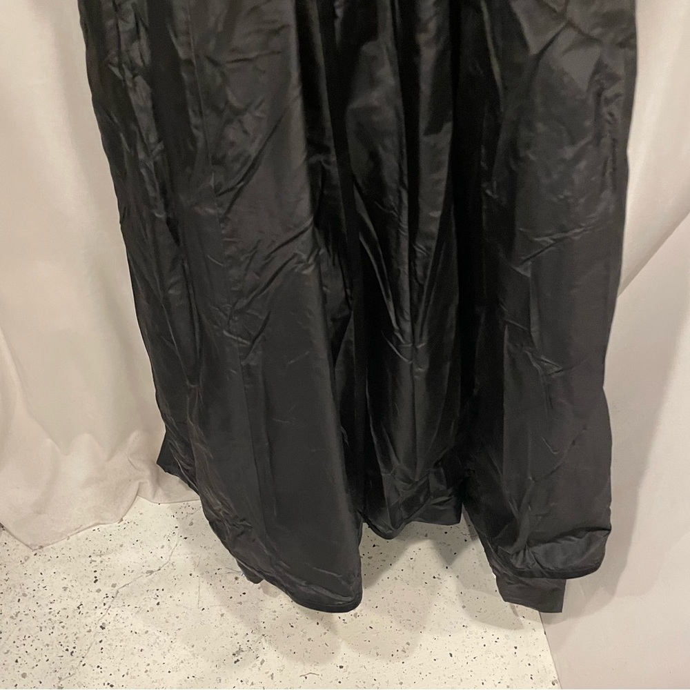 Vintage 70’s-80’s NWT black silk boho jeweled princess gown Averardo Bessi Italy - Picture 6 of 14